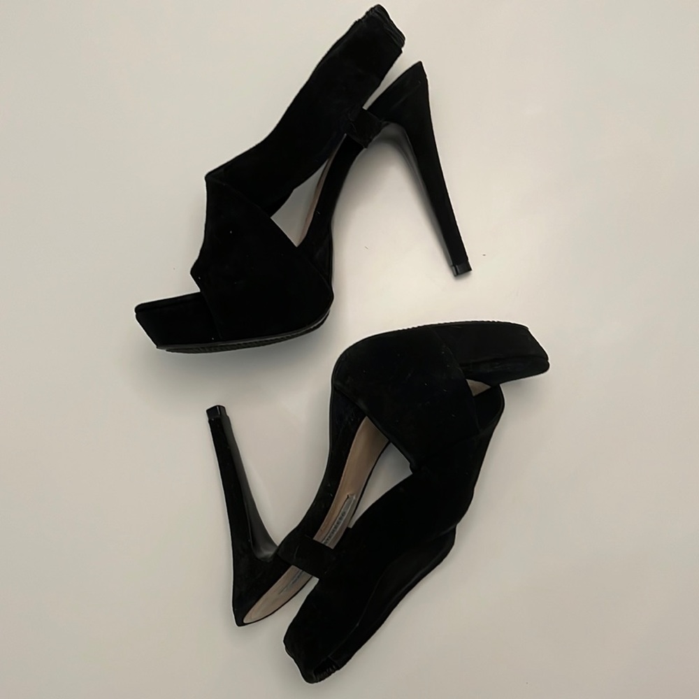 ✨Diane von Furstenberg✨ platform high heels - size 6